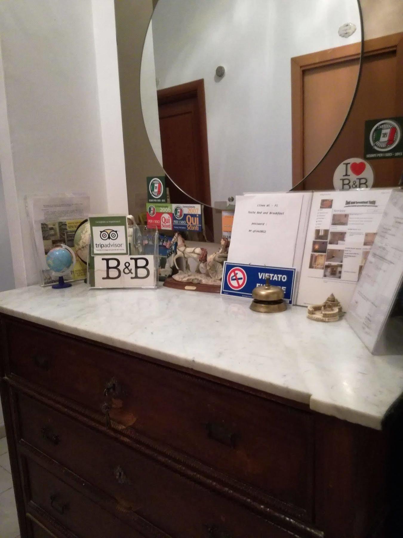 Testa Gioacchino B&B โรม ภายนอก รูปภาพ